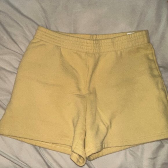 TNA Cozy Fleece Perfect Crew Sweatshirt & Sweatshorts - Picture 3 of 6